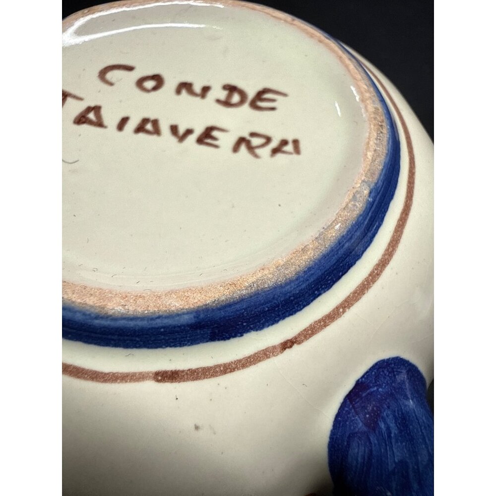 Vintage Conde Talavera Ceramic Cup & Saucer Set Replacement - Picture 14 of 16